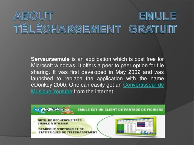 TÉLÉCHARGER AMULE WINDOWS GRATUIT